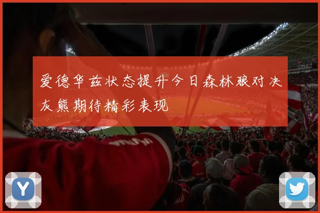 爱德华兹状态提升今日森林狼对决灰熊期待精彩表现